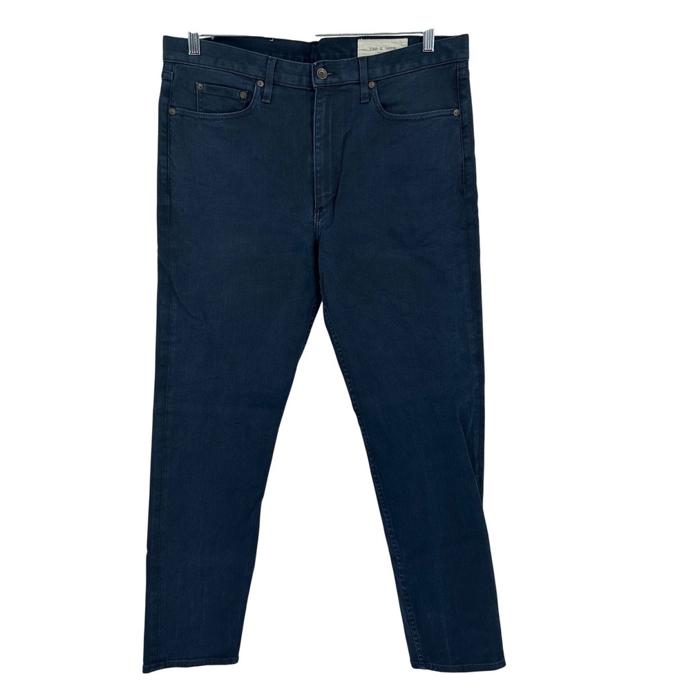 Rag & Bone‎ Fit 2 Slim Navy Jeans Mens preppy 38x32 MED23H1223CJNV Made in USA